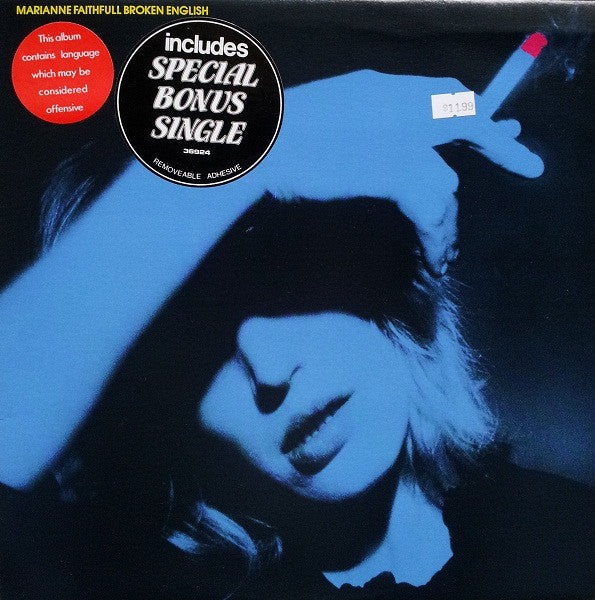 Marianne Faithfull : Broken English (LP, Album + 7", Single)