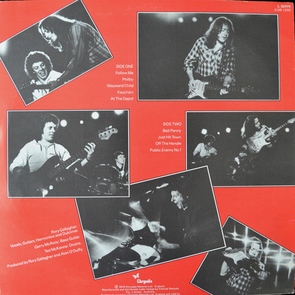 Rory Gallagher : Top Priority (LP, Album)