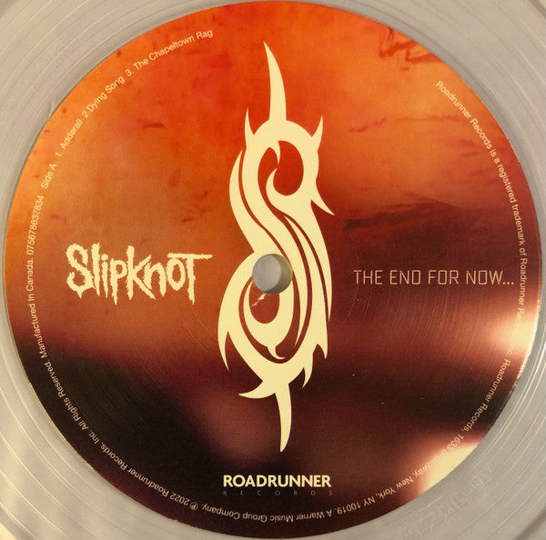 Slipknot : The End For Now... (2xLP, Album, Cle)