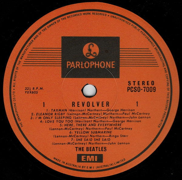 The Beatles : Revolver (LP, Album, RE)