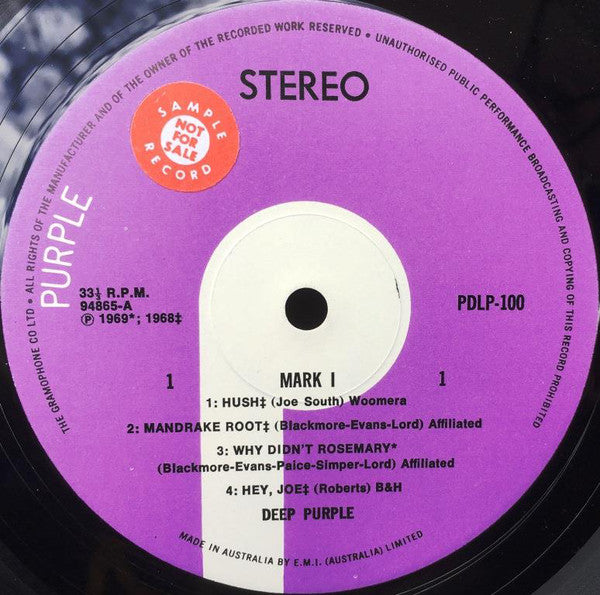 Deep Purple : Mark I & II (2xLP, Comp)