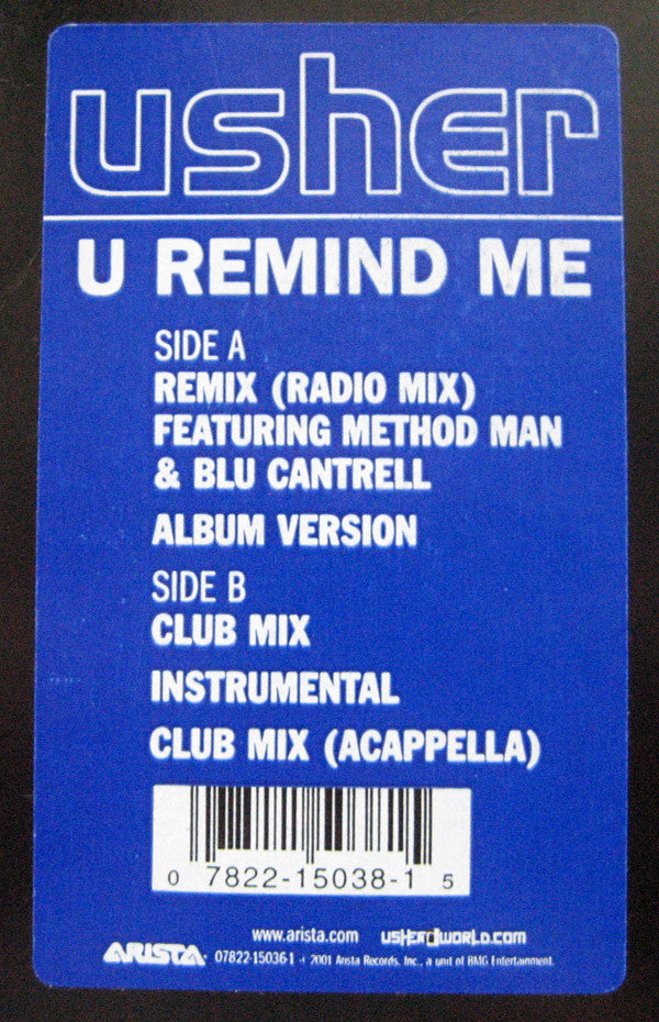 Usher : U Remind Me (12")