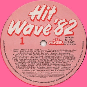 Various : Hit Wave '82 (LP, Comp)