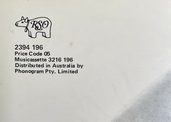 Eric Clapton : Slowhand (LP, Album, Gat)