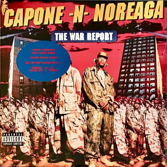 Capone -N- Noreaga : The War Report (2xLP, Album, Ltd, RE, RP, Red)