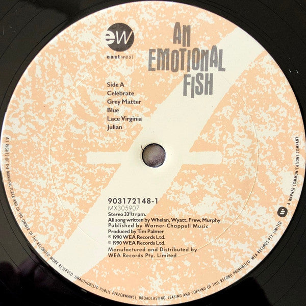 An Emotional Fish : An Emotional Fish (LP, Album)