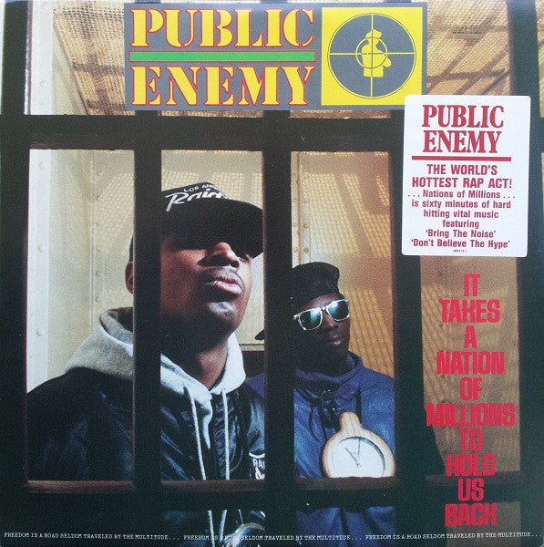 Public Enemy : It Takes A Nation Of Millions To Hold Us Back (LP, Album)