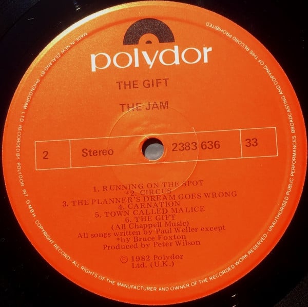 The Jam : The Gift (LP, Album)