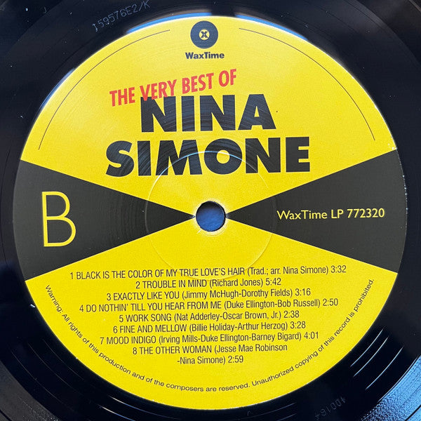 Nina Simone : The Very Best Of Nina Simone (LP, Comp, Ltd, 180)