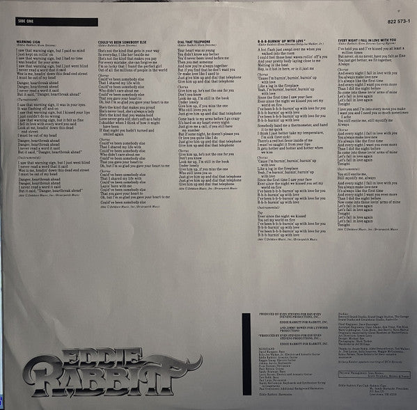Eddie Rabbitt : The Best Year Of My Life (LP, Album)