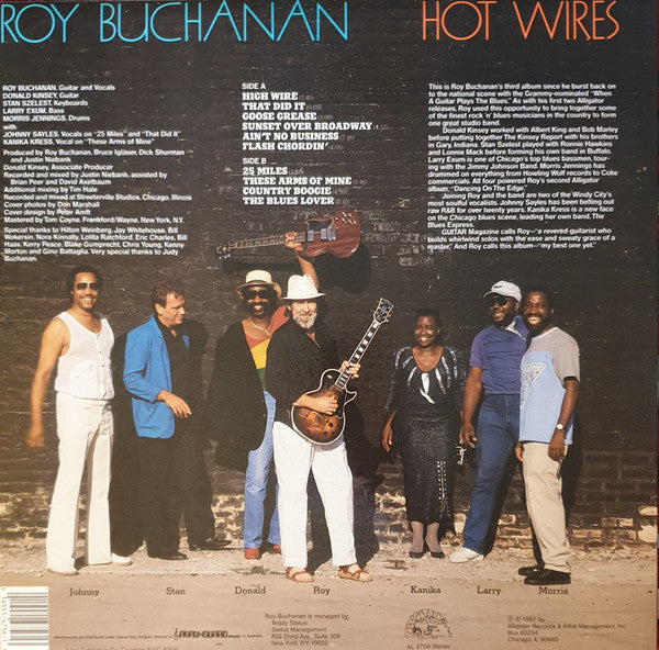 Roy Buchanan : Hot Wires (LP, Album)
