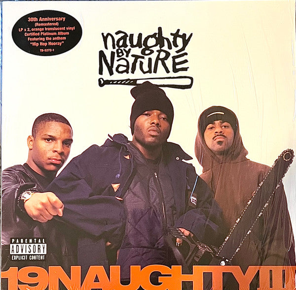 Naughty By Nature : 19 Naughty III (2xLP, Album, RE, RM, Ora)