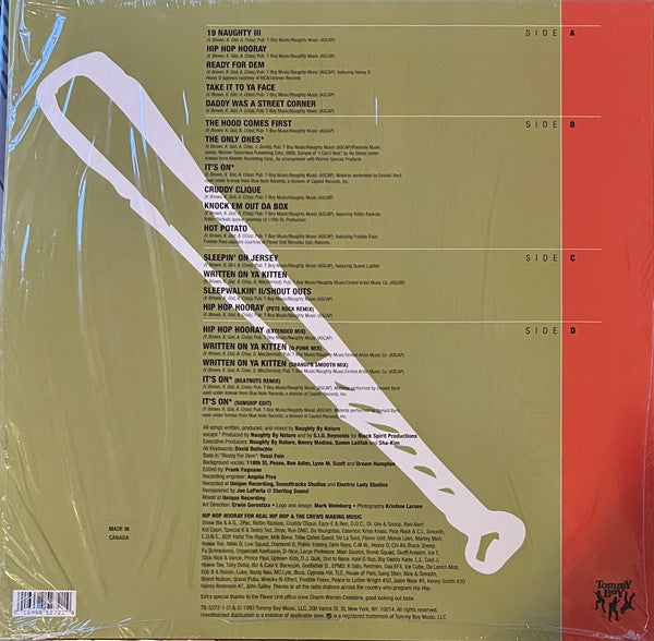 Naughty By Nature : 19 Naughty III (2xLP, Album, RE, RM, Ora)