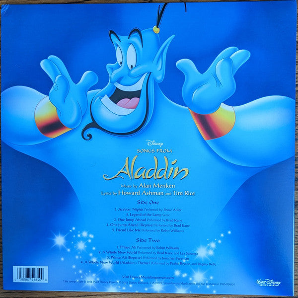 Various : Songs From Aladdin (LP, Album, RE, Vio)