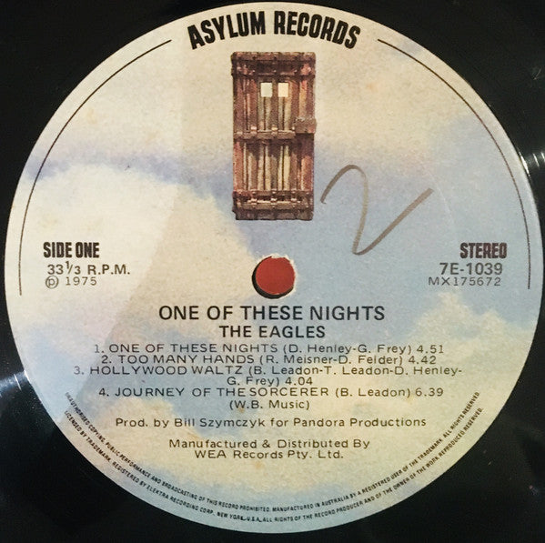 Eagles : One Of These Nights (LP, Album)