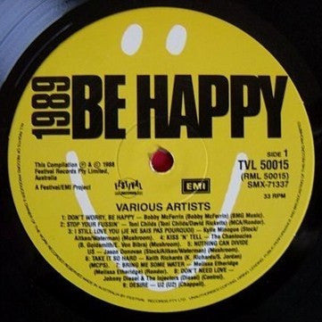 Various : 1989 Be Happy (LP, Comp)