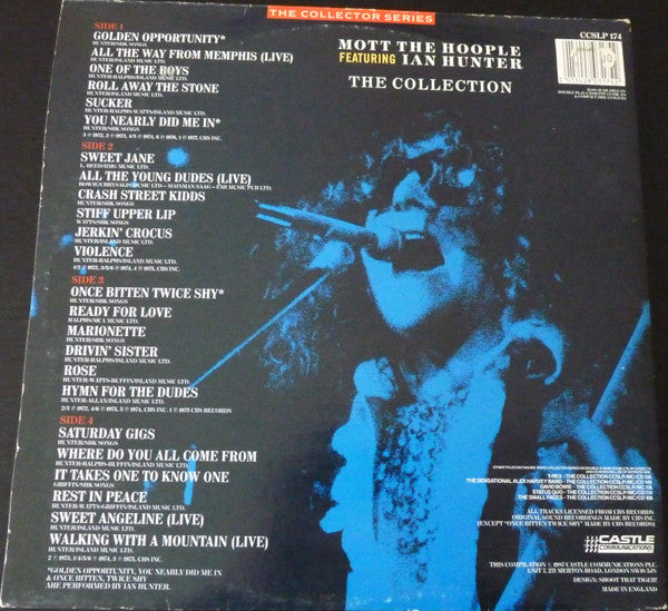 Mott The Hoople Featuring Ian Hunter : The Collection (2xLP, Comp)