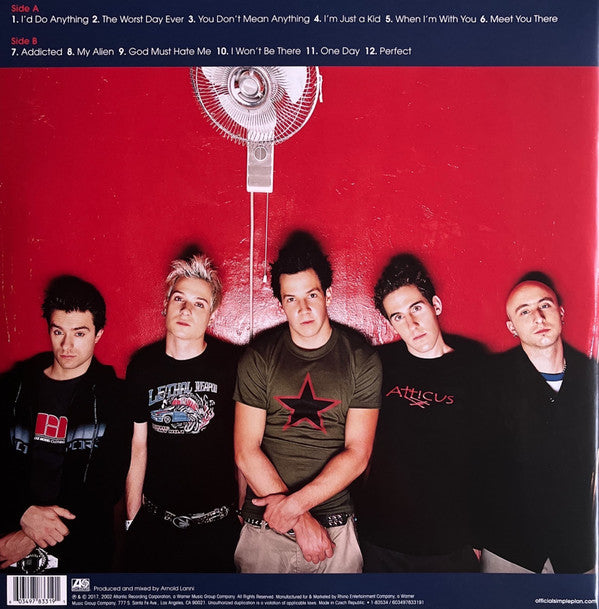 Simple Plan : No Pads, No Helmets...Just Balls (LP, Album, Ltd, RE, Cle)