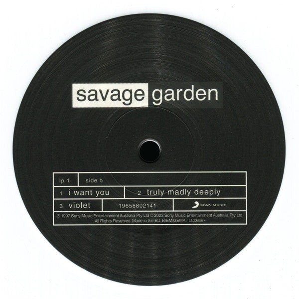 Savage Garden : Savage Garden (2xLP, Album, RE, Whi)