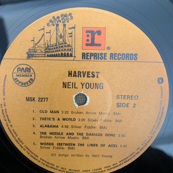 Neil Young : Harvest (LP, Album)