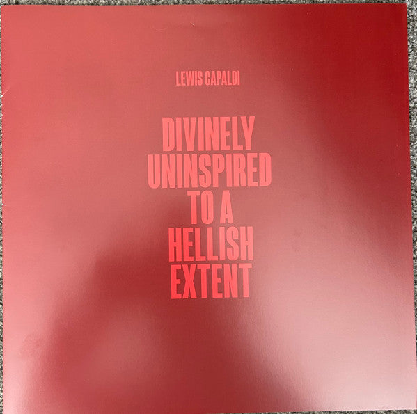 Lewis Capaldi : Divinely Uninspired To A Hellish Extent (LP, Album)