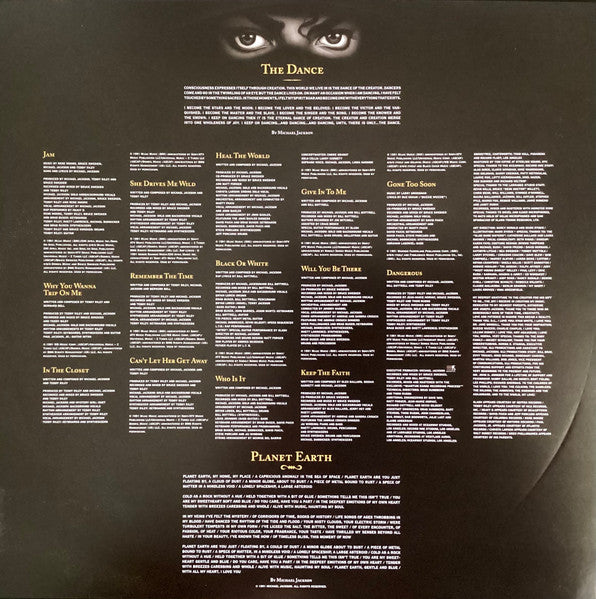 Michael Jackson : Dangerous (2xLP, Album, Ltd, Pic, RE, 180)