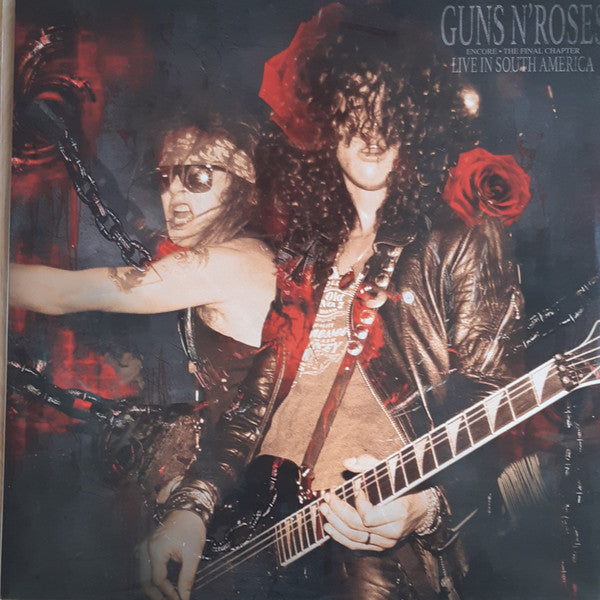 Guns N' Roses : Encore - The Final Chapter - Live In South America (LP, Unofficial, Red)