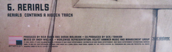 System Of A Down : Toxicity (LP, Album, RE)