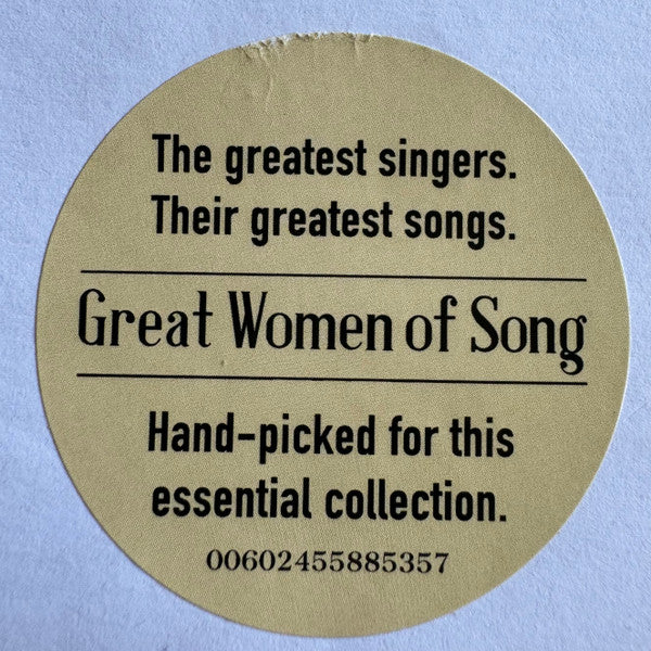 Billie Holiday : Great Women Of Song (LP, Comp)