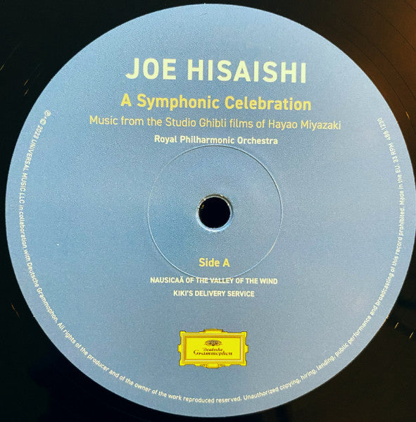 Joe Hisaishi, Royal Philharmonic Orchestra : A Symphonic Celebration (Music From The Studio Ghibli Films Of Hayao Miyazaki) (2xLP, Gat)