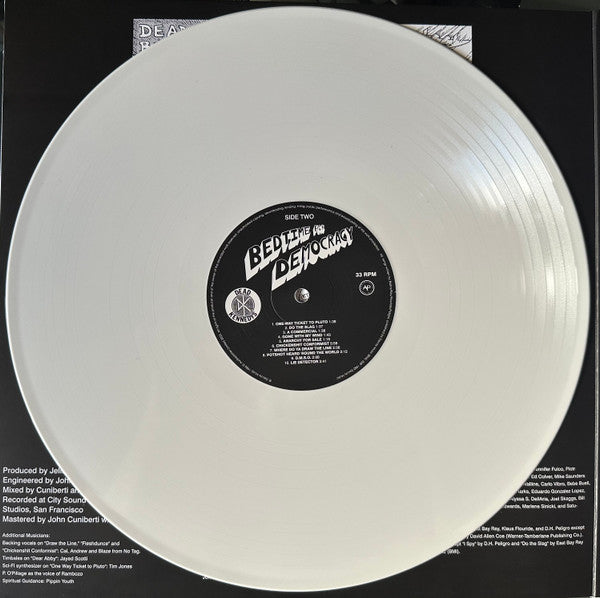 Dead Kennedys : Bedtime For Democracy (LP, Album, RE, RM, Whi)