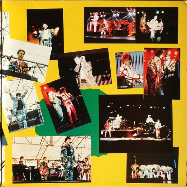 Split Enz : The Living Enz (2xLP, Album)