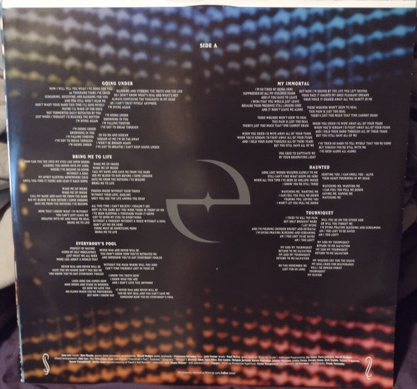 Evanescence : Fallen (LP, Album, RE, RM + LP + 20t)