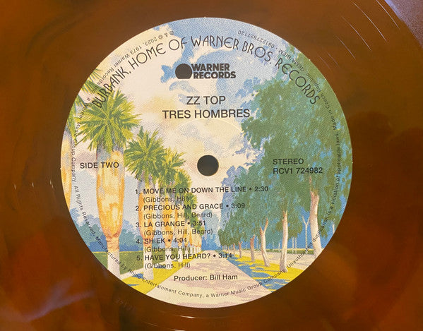ZZ Top : Tres Hombres (LP, Album, Club, RE, Ora)