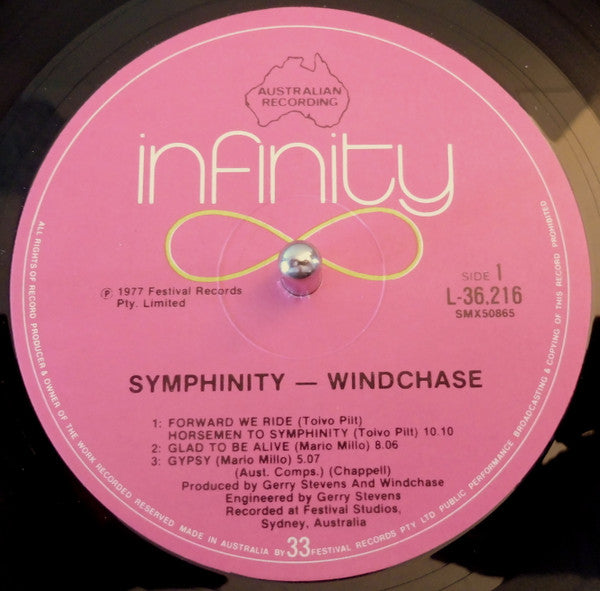 Windchase : Symphinity (LP, Album)