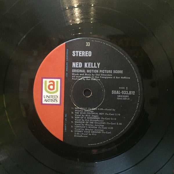 Various : Mick Jagger As Ned Kelly (LP, Gat)