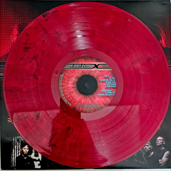 Static-X : Project Regeneration, Vol. 2 (LP, Album, Red)