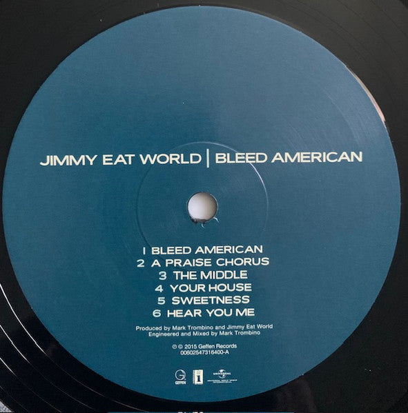 Jimmy Eat World : Bleed American (LP, Album, RE, Gat)