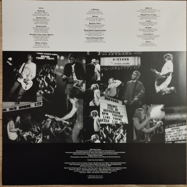 Nirvana : From The Muddy Banks Of The Wishkah (2xLP, Album, RE)