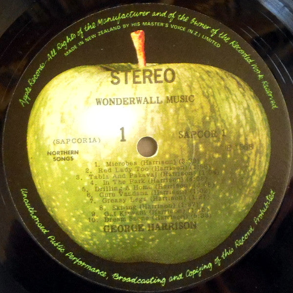 George Harrison : Wonderwall Music (LP, Album)