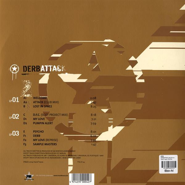 Derb : Attack (3x12", Album)