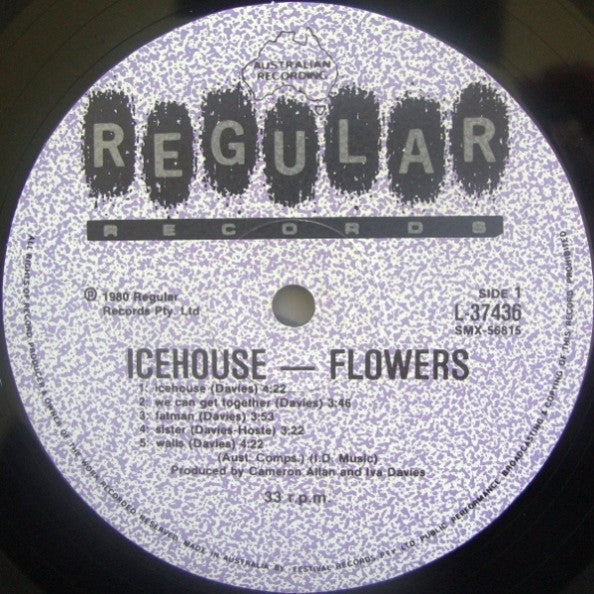 Flowers (4) : Icehouse (LP, Album, Gat)