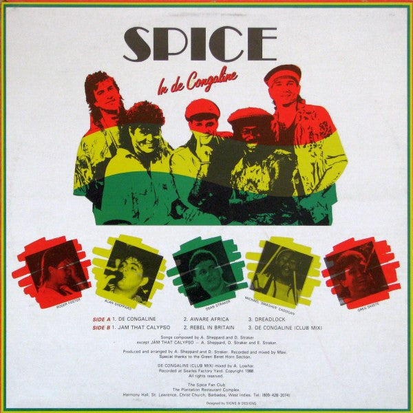 Spice And Company : In De Congaline (LP, Album)