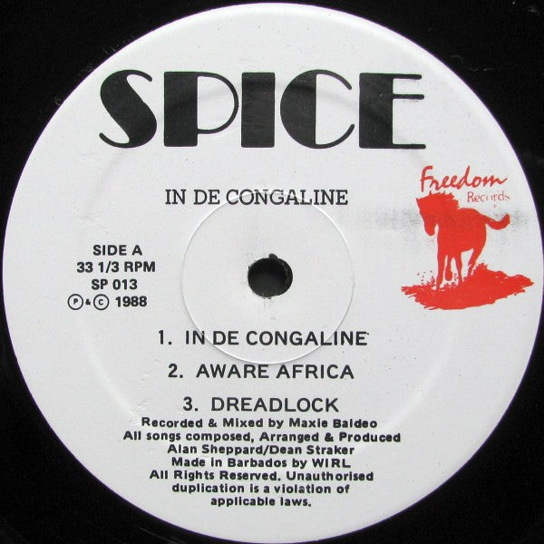 Spice And Company : In De Congaline (LP, Album)