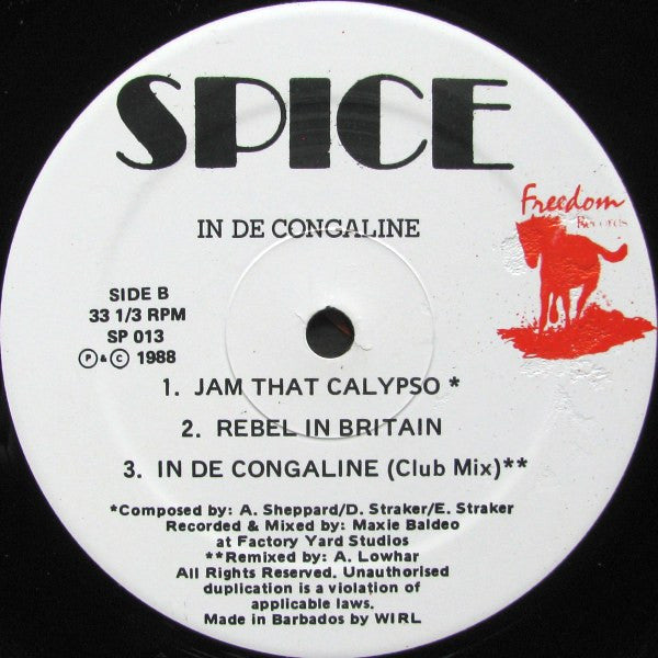 Spice And Company : In De Congaline (LP, Album)
