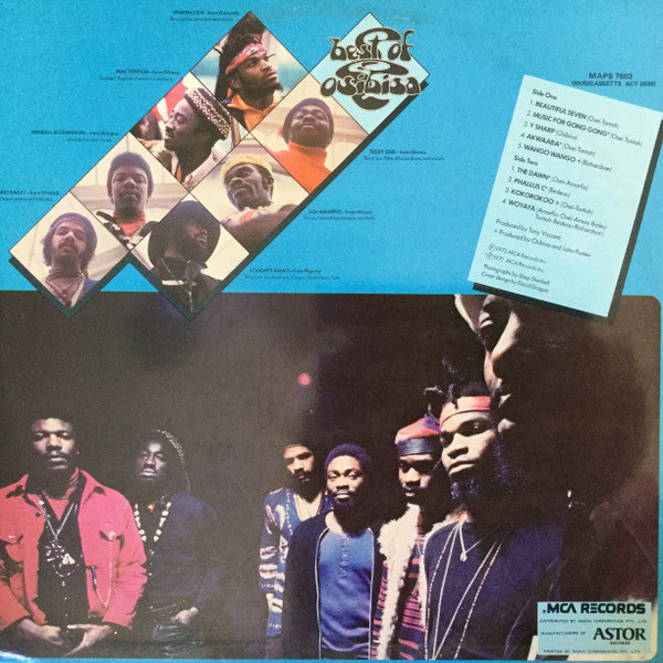 Osibisa : The Best Of Osibisa (LP, Comp)