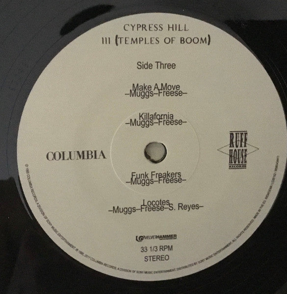 Cypress Hill : III - Temples Of Boom (2xLP, Album, RE, 180)