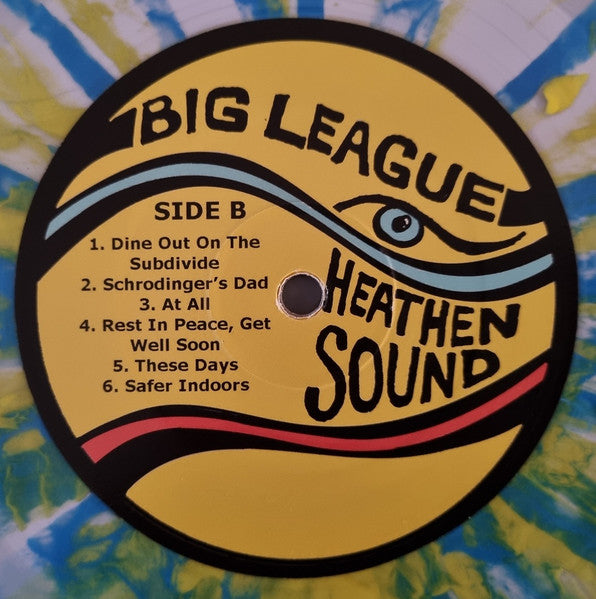Big League : Heathen Sound (LP, Album, Cle)