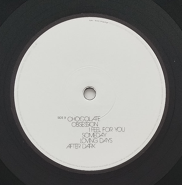 Kylie* : Body Language (LP, Album, RE)