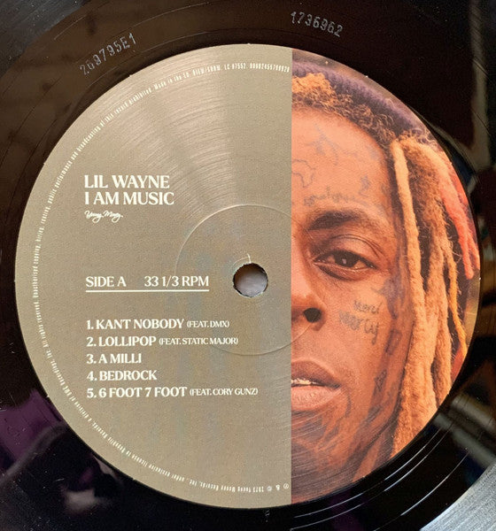 Lil Wayne : I Am Music (2xLP, Album, Comp)